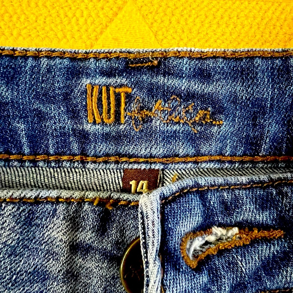 Kut from the Kloth denim shirts. Size 14.